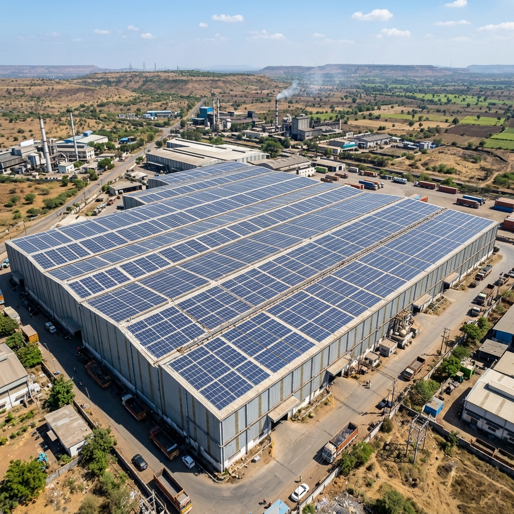 2 MW Industrial Rooftop Maharashtra